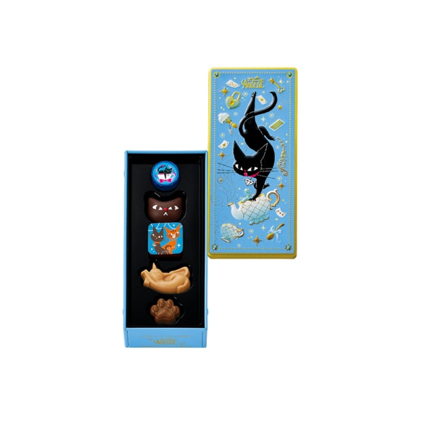 【預訂】【情人節限定】ANGEGE - 貓朱古力鐡盒B