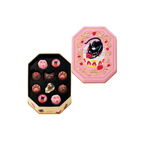 【預訂】【情人節限定】ANGEGE - 貓朱古力鐡盒F