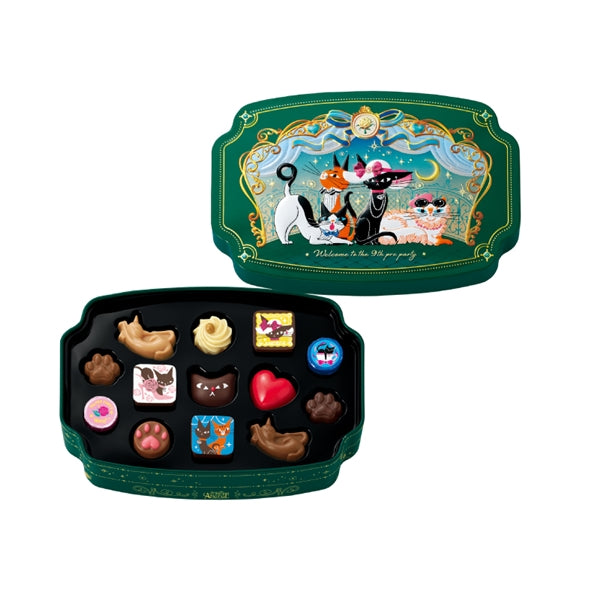 【預訂】【情人節限定】ANGEGE - 貓朱古力鐡盒G