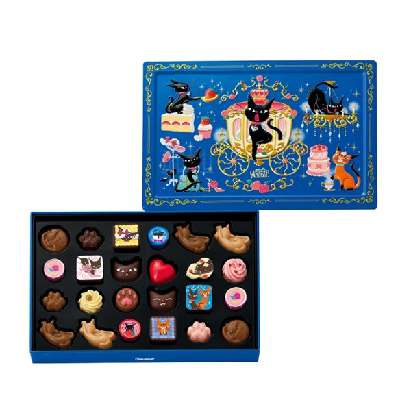 【預訂】【情人節限定】ANGEGE - 貓朱古力鐡盒H