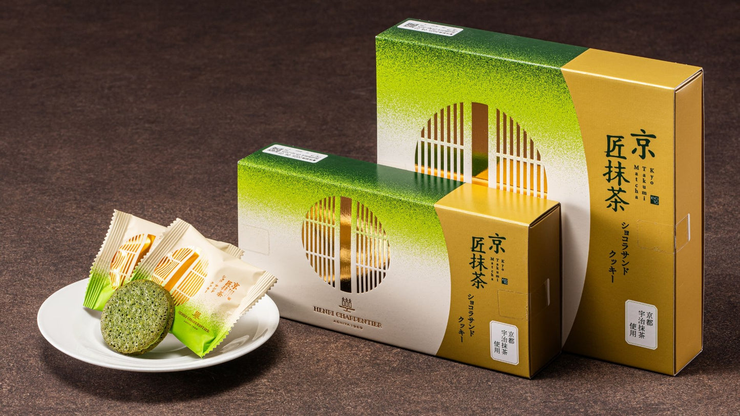 【現貨】京。匠抹茶夾心餅5件裝