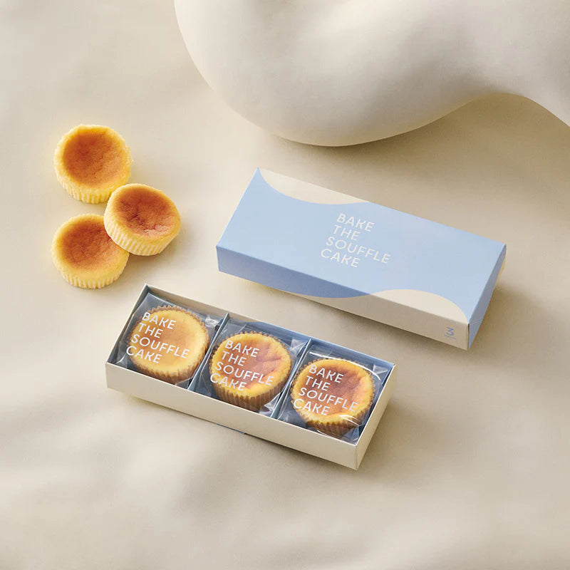【預訂】BAKE CHEESE TART - 北海道疏乎厘奶油芝士蛋糕3件裝