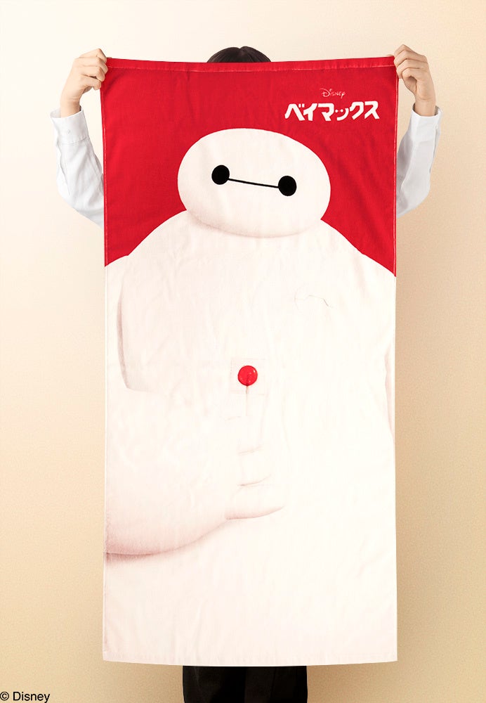 【預訂】TOKYO BANANA X BAYMAX - 毛巾(全長約120CM)