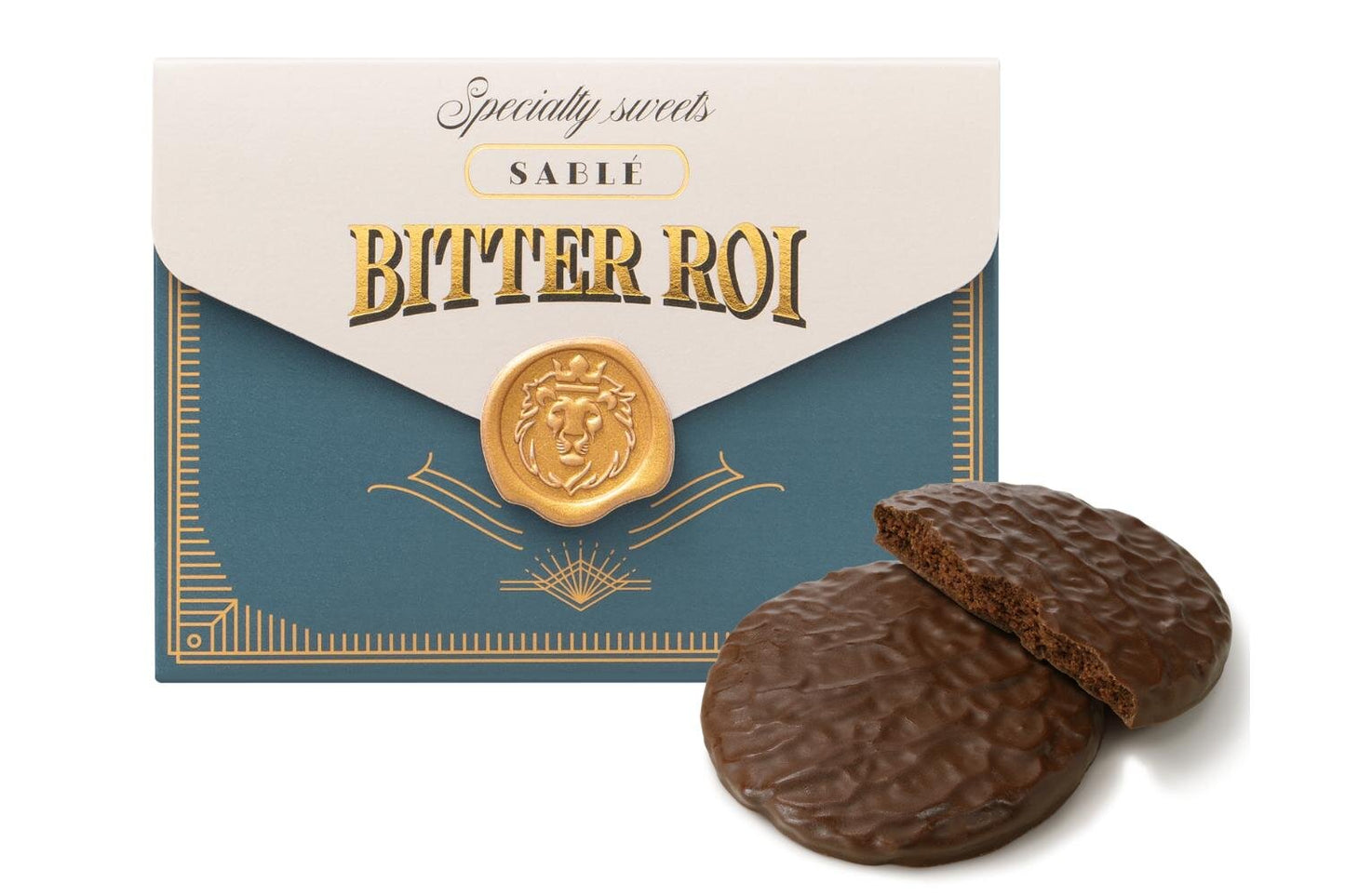 【預訂】【情人節限定】BITTER ROI  - 朱古力酥餅4件裝