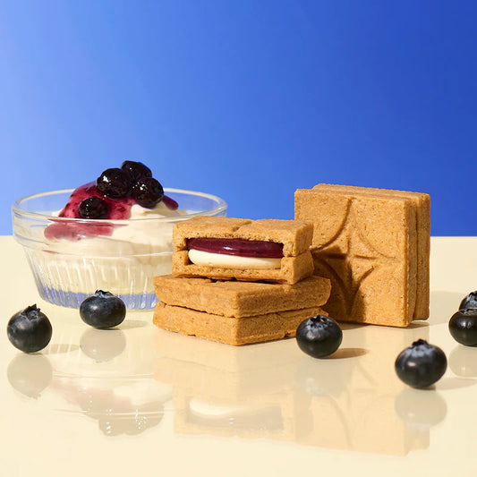 【預訂】PRESS BUTTER SAND - BLUEBERRY CHEESE藍莓芝士味 5件裝