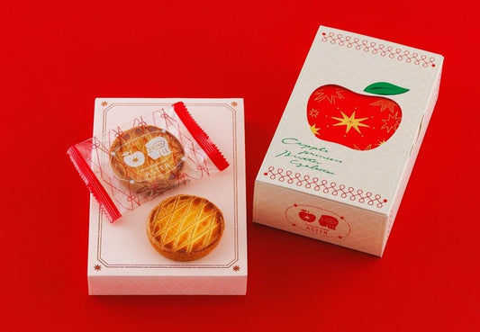 【預訂】【情人節限定】PRINCENESS POMME ASTER蘋果公主 - 牛油酥餅BUTTER GALETTES 5件裝