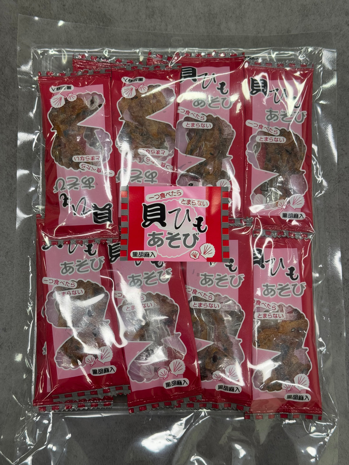 【現貨】珍味 - 黑胡麻扇貝(獨立包裝)