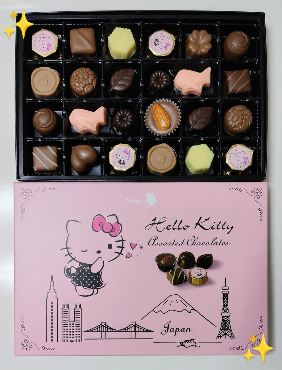 【現貨】【新年禮盒】MARY CHOCOLATE - 空港限定 HELLO KITTY 朱古力禮盒30件裝