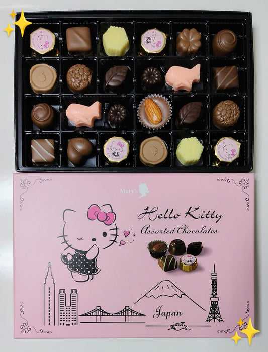 【現貨】【新年禮盒】MARY CHOCOLATE - 空港限定 HELLO KITTY 朱古力禮盒30件裝