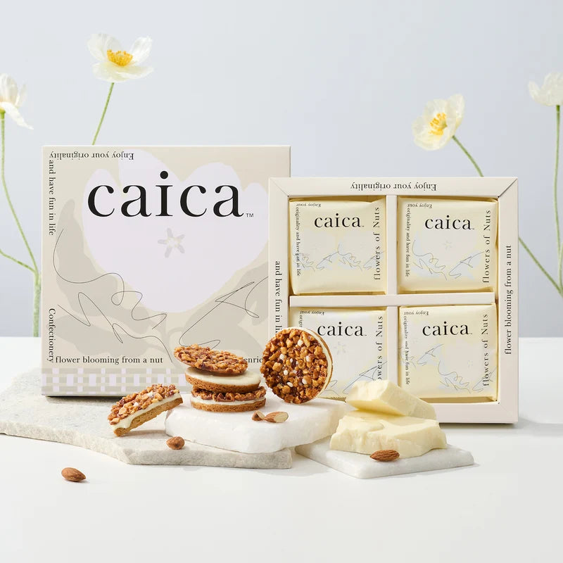 【預訂】CAICA - 三層佛羅倫斯白朱古力 4件裝