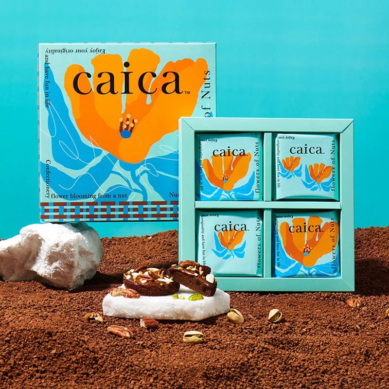 【預訂】CAICA - 朱古力BROWNIE蛋糕 4件裝