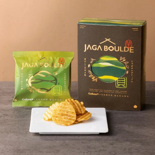 【預訂】CALBEE+ X TOKYO BANANA  - 貝類海苔味厚切薯片4袋入