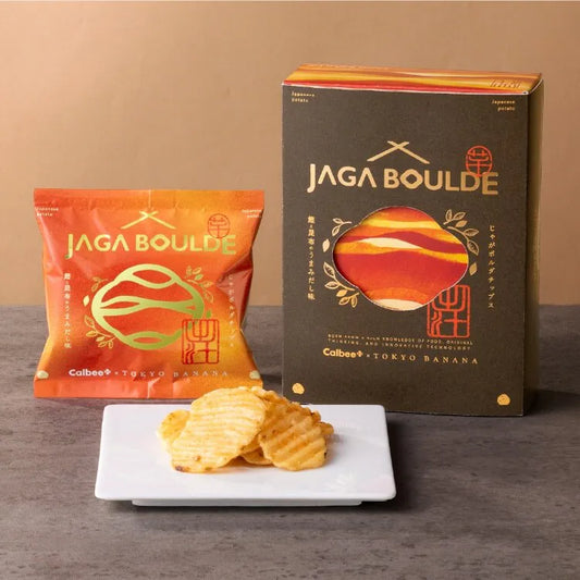 【預訂】CALBEE+ X TOKYO BANANA  - 鰹魚昆布味厚切薯片4袋入