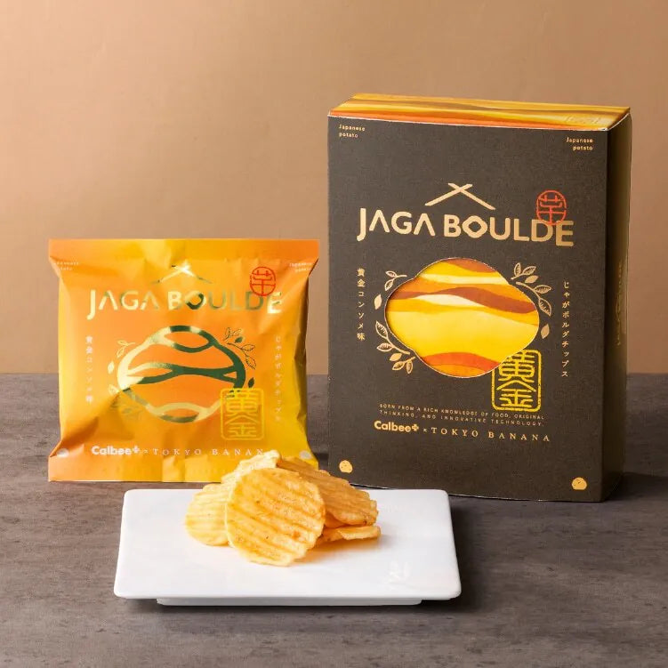 【預訂】CALBEE+ X TOKYO BANANA  - 野菜清雞湯味厚切薯片4袋入