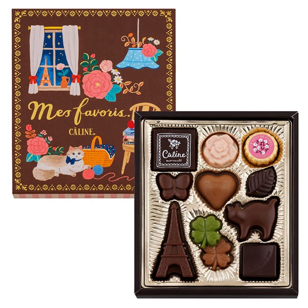 【預訂】【情人節限定】CALINE - 朱古力 11件裝