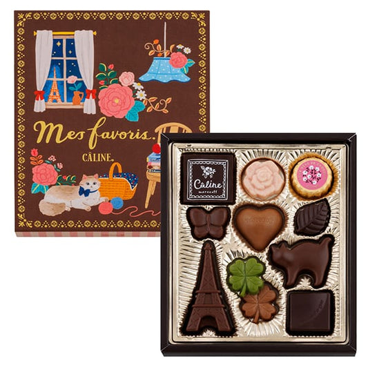 【預訂】【情人節限定】CALINE - 朱古力 11件裝