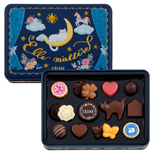 【預訂】【情人節限定】CALINE - 月亮系列貓鐵盒15件裝