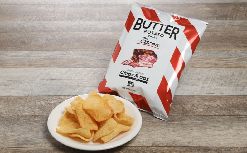 【現貨特價】CHIPS & TIPS - BUTTER POTATO CHIPS - BACON