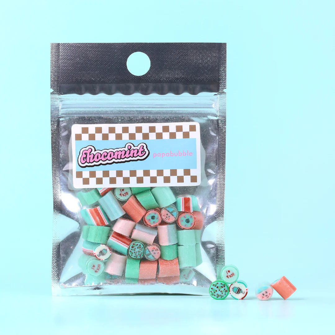 【預訂】【薄荷朱古力】PAPABUBBLE JAPAN - CHOCOMINT 薄荷朱古力糖 2包