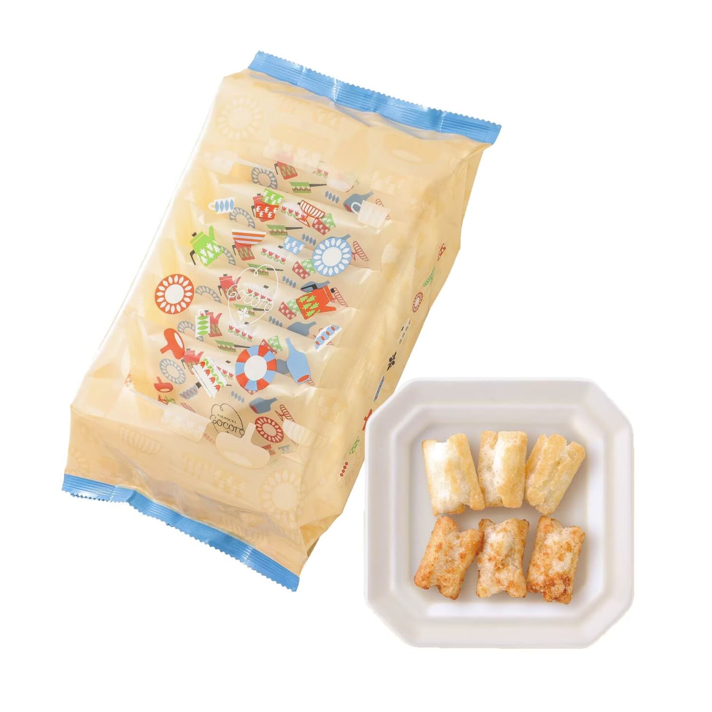 【預訂】【中秋禮盒】あげもちCOCORO - 米餅6袋裝 (醬油/鹽味)