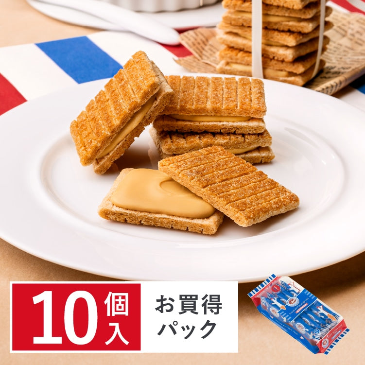 【預訂】SUGAR BUTTER TREE - CARAMEL BRÛLÉE焦糖布甸奶油夾心餅10件裝