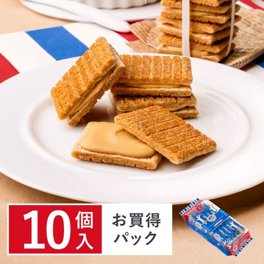 【預訂】SUGAR BUTTER TREE - CARAMEL BRÛLÉE焦糖布甸奶油夾心餅10件裝