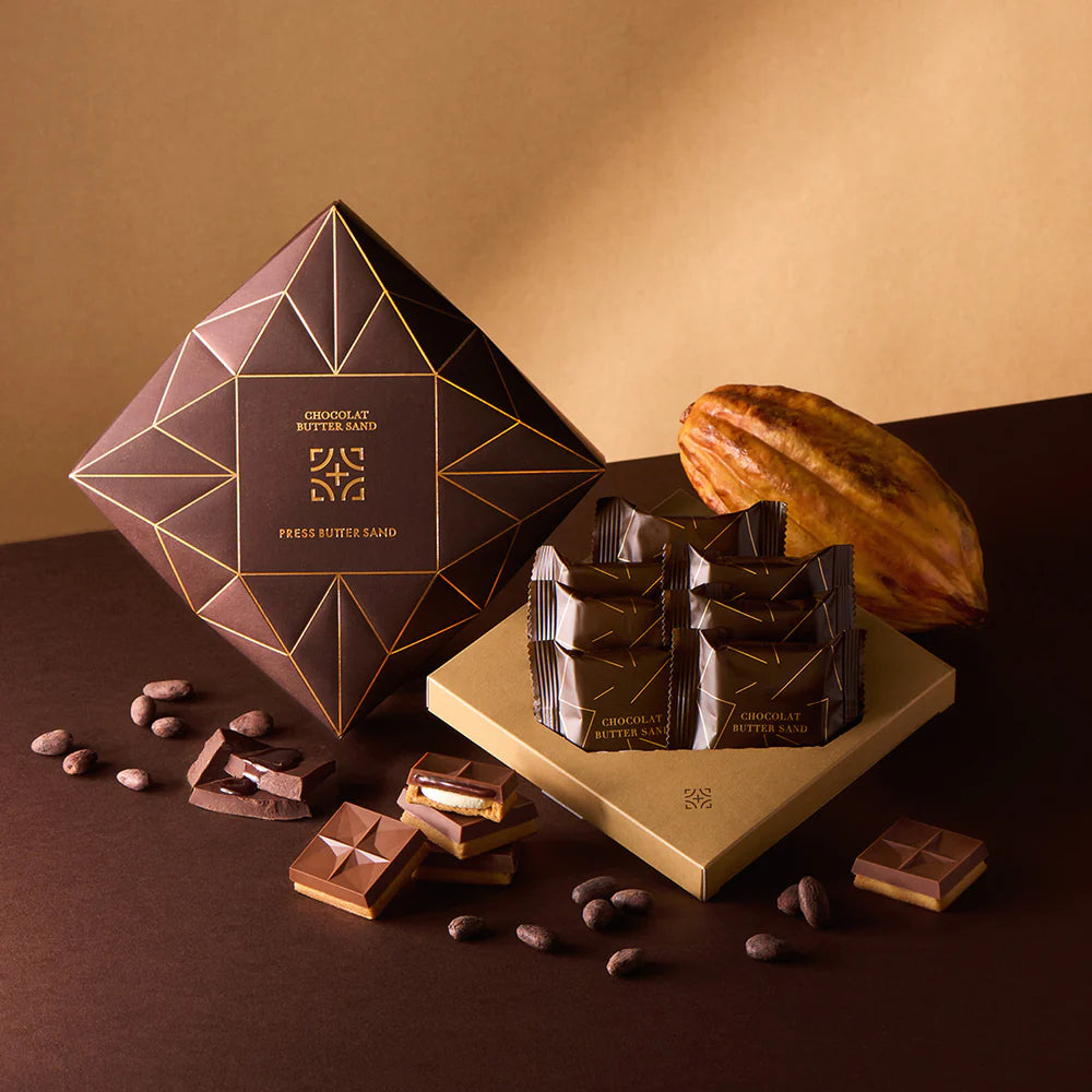 【預訂】PRESS BUTTER SAND JAPAN - CHOCOLATE BUTTER SAND 7件裝