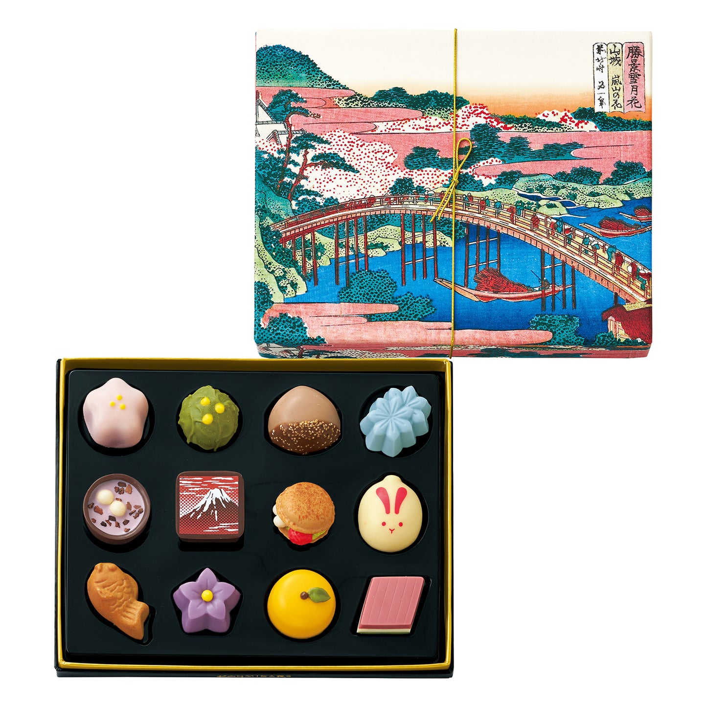 【預訂】【情人節限定】甘味画廊 - 勝景雪月花・山城國 嵐山之花 D