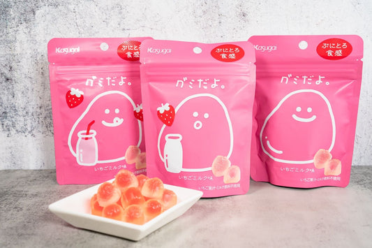 【現貨】春日井 - 草莓牛奶味軟糖3包