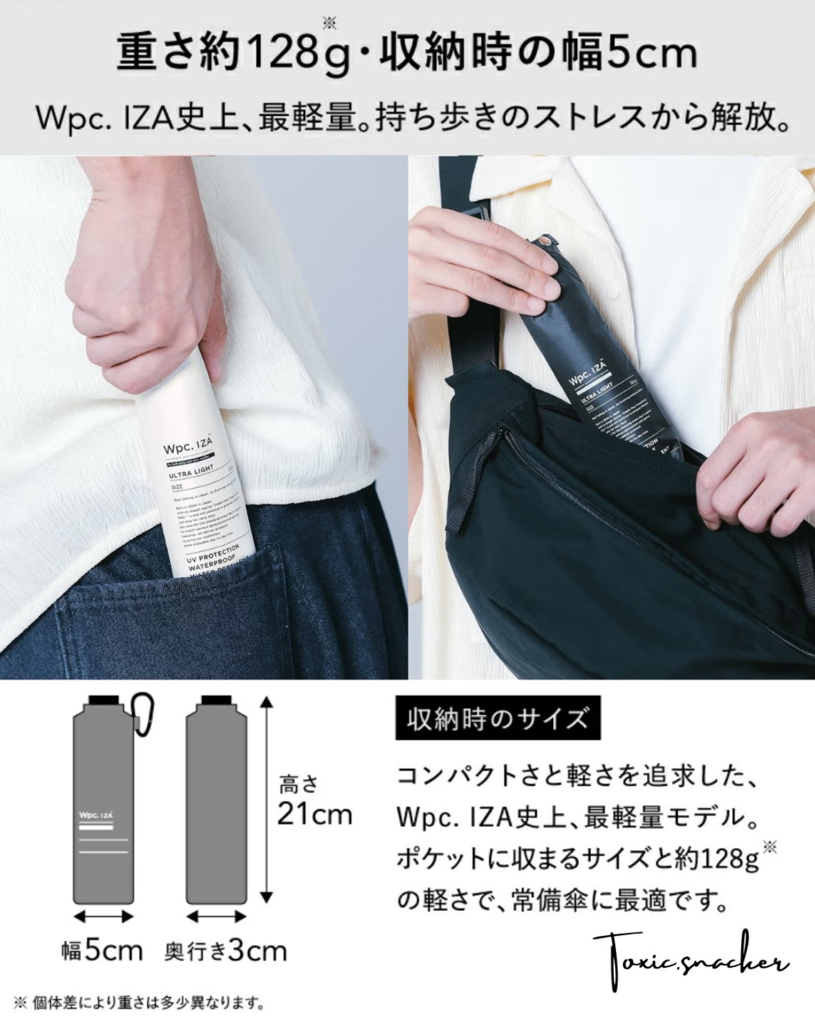 【預訂】WPC - 超輕防曬遮