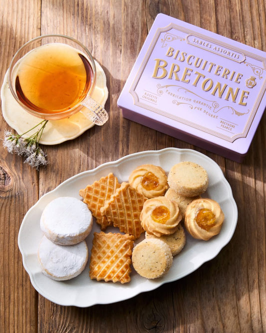【預訂】【情人節限定】BISCUITERIE BRETONNE - 紫鐡盒18件裝