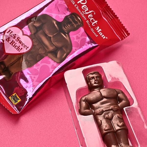 【現貨特價】【情人節限定】THE PERFECT MAN 大隻佬朱古力 - 朱古力28G