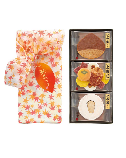 【預訂】桂新堂 - 秋之豐收海老煎餅禮盒