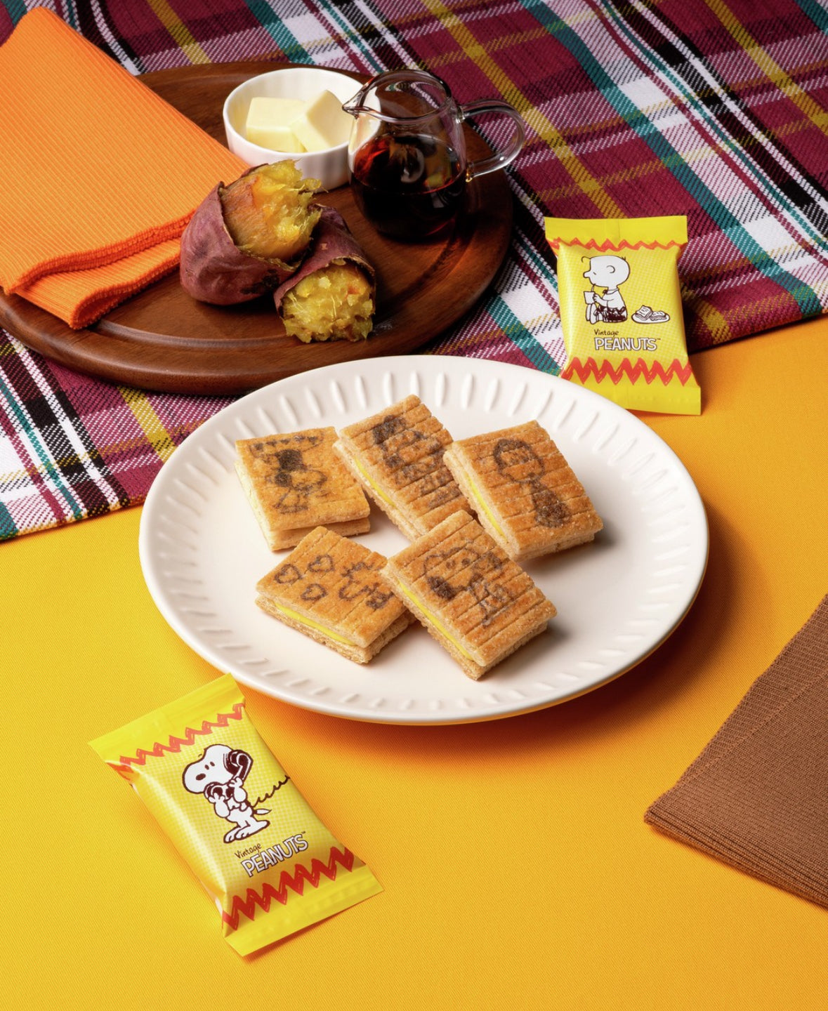 【預訂】SUGAR BUTTER TREE X SNOOPY - 綜合12件裝  (原味 & 番薯味)