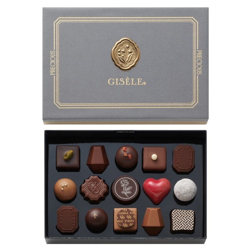 【預訂】【情人節限定】GISELE - 朱古力禮盒15件裝