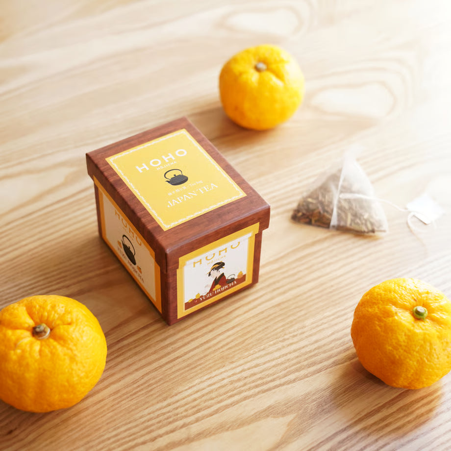 【預訂】HOHO HOJICHA - 柚子焙茶TEA BAG 6P