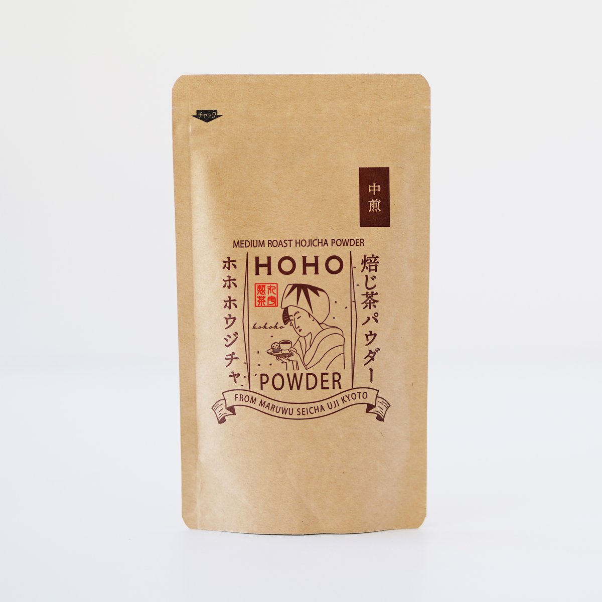 【預訂】HOHO HOJICHA - 焙茶粉80g袋裝 (中煎)