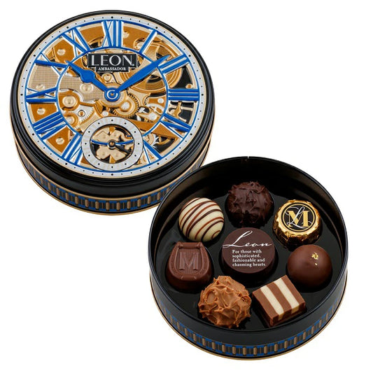 【預訂】【情人節限定】LEON - 腕錶造型鐵盒8件裝