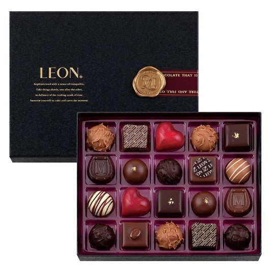 【預訂】【情人節限定】LEON - 松露朱古力20件裝