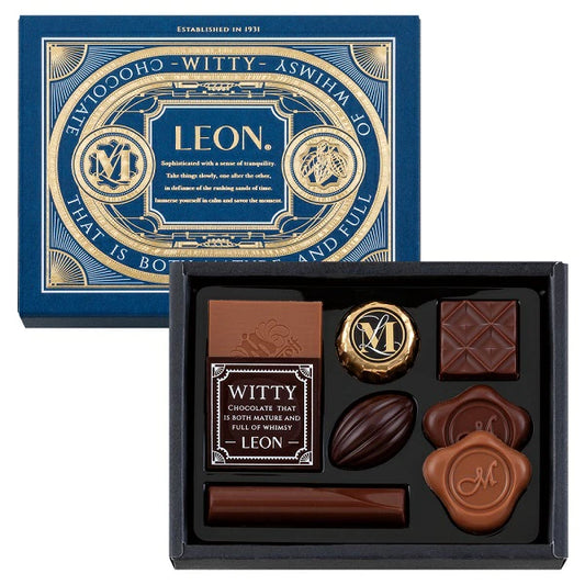 【預訂】【情人節限定】LEON - WITTY朱古力禮盒8件裝