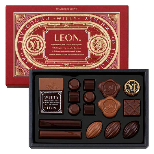 【預訂】【情人節限定】LEON - WITTY朱古力禮盒17件裝
