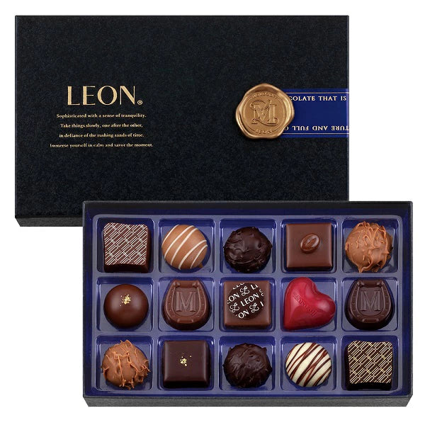 【預訂】【情人節限定】LEON - 松露朱古力15件裝