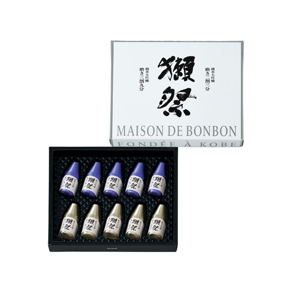 【預訂】【情人節限定】MAISON DE BONBON - 獺祭純米大吟釀朱古力10件裝H