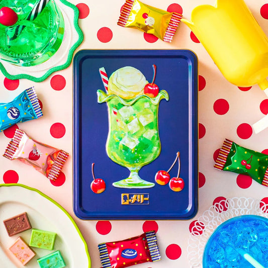 【預訂】【情人節限定】MARY CHOCOLATE HAJIKERU CANDY CHOCOLATE - 綜合爆炸糖朱古力鐵盒18件裝(L)