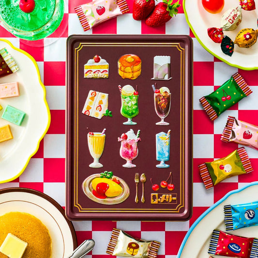 【預訂】【情人節限定】MARY CHOCOLATE HAJIKERU CANDY CHOCOLATE - 綜合朱古力鐵盒25件裝(XL)