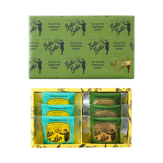 【現貨】BUTTER BUTLER - MATCHA & BUTTER FINANCIER 6PCS