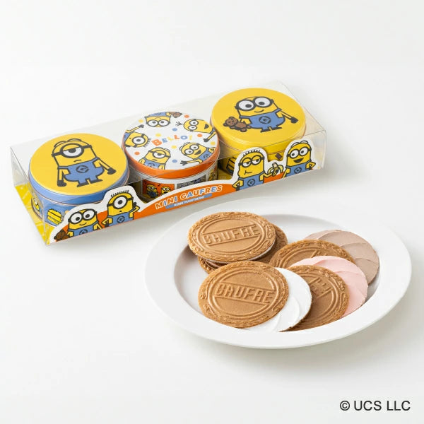 【現貨】神戸風月堂 - MINIONS 窩夫餅