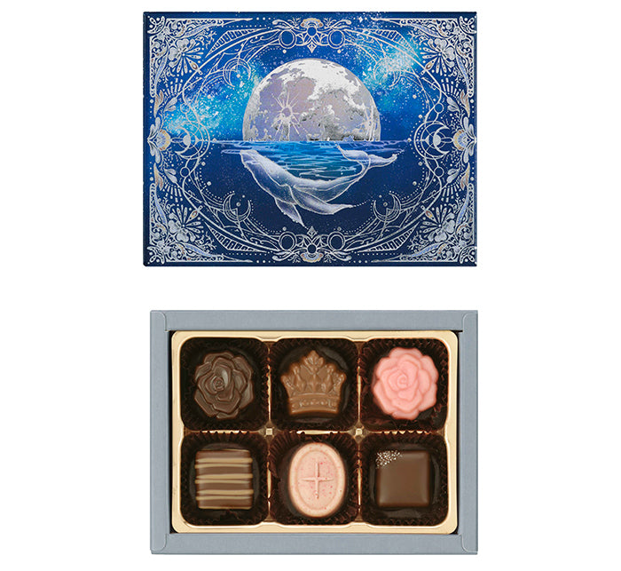 【預訂】【情人節限定】NACHTLABYRINTH闇夜の迷宮 - 鯨魚6件裝