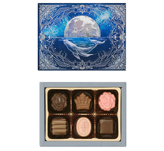 【預訂】【情人節限定】NACHTLABYRINTH闇夜の迷宮 - 鯨魚6件裝