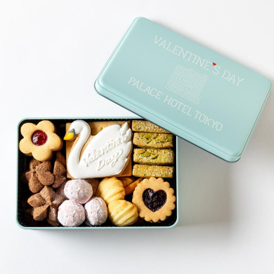【預訂】【情人節限定】PALACE HOTEL TOKYO - 情人節限定餅乾鐵盒